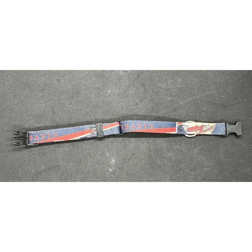 Cleveland Indians Guardians‎ Adjustable Dog Collar, Extra Small (8